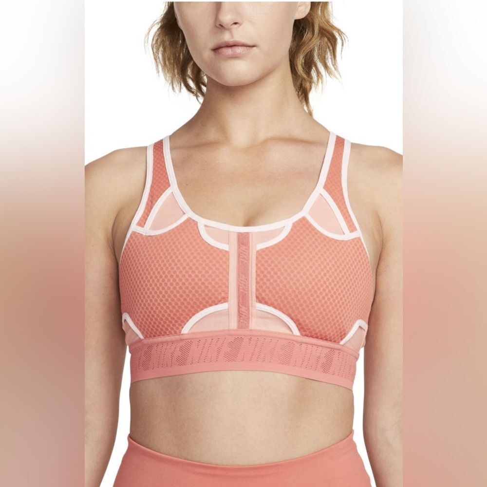 Nike Coral Mesh Sports Bra